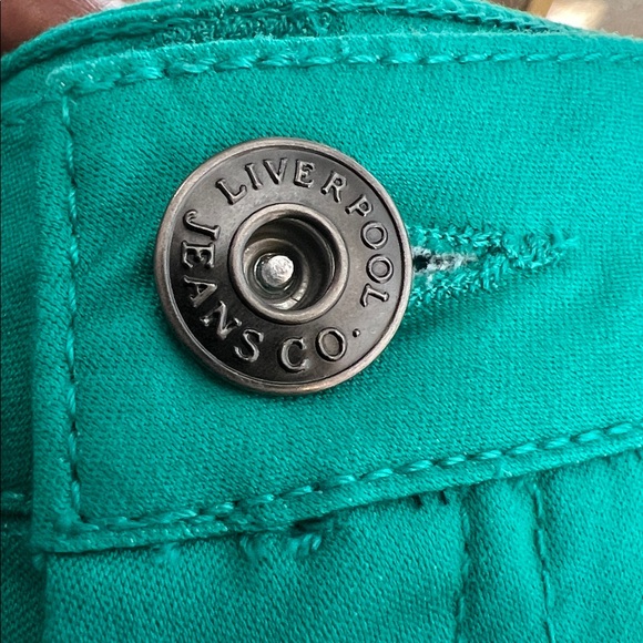 NWT Liverpool Sadie’s Straight Kelly Green Pants Size 12 – Chic preppyWorkwear!” - Picture 11 of 11